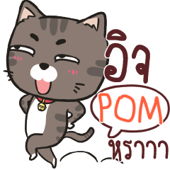 POM charcoal meow e