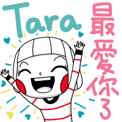 Tara's sticker