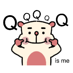 撞色熊-第一彈-實用對話!QQQQBear