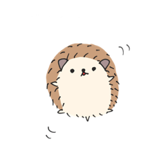 stamps of hedgehog