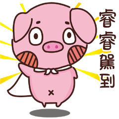 Coco Pig -Name stickers - Ruei Ruei