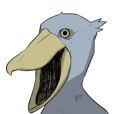 Mr. Shoebill is looking at you