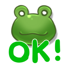 Frog Sticker!!
