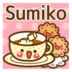 Use the stickers everyday "Sumiko"