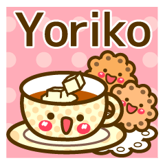 Use the stickers everyday "Yoriko"