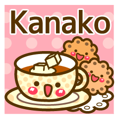 Use the stickers everyday "Kanako"