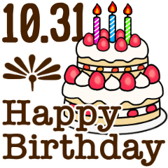 high and low birthday cake move 10/17-31