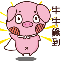 Coco Pig -Name stickers - Niou Niou