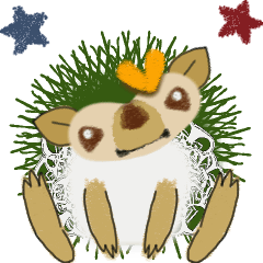 Move! Fashionable Hedgehog