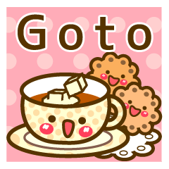 Use the stickers everyday "Goto"