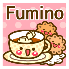 Use the stickers everyday "Fumino"