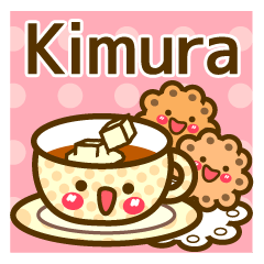 Use the stickers everyday "Kimura"