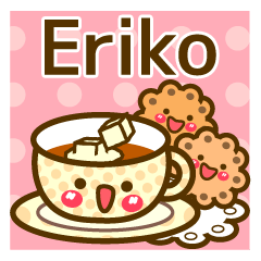 Use the stickers everyday "Eriko"