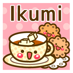 Use the stickers everyday "Ikumi"