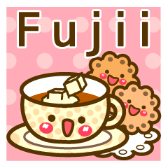 Use the stickers everyday "Fujii"