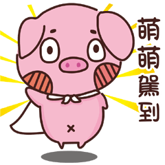 Coco Pig -Name stickers -Meng Meng