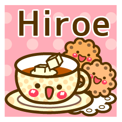 Use the stickers everyday "Hiroe"