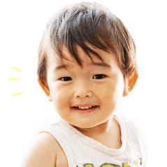 Kai & Yulia Happy Sticker