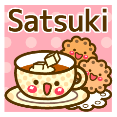 Use the stickers everyday "Satsuki"