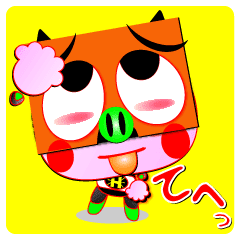 博多トントン てへっ その1 Line スタンプ Line Store 博多トントン てへっ その1 Line スタンプ Line Store