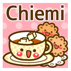 Use the stickers everyday "Chiemi"