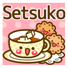 Use the stickers everyday "Setsuko"