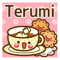 Use the stickers everyday "Terumi"
