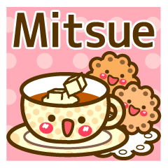 Use the stickers everyday "Mitsue"