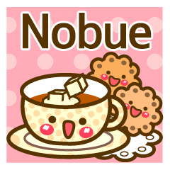 Use the stickers everyday "Nobue"