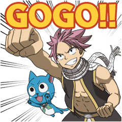 FAIRY TAIL! สติกเกอร์เคลื่อนไหว