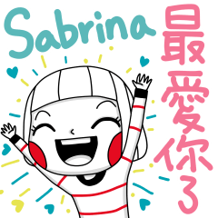 Sabrina's sticker
