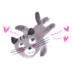 Sabjii's doodle stickers Vol.3 Funny cat
