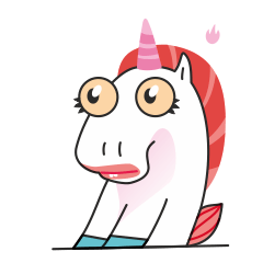 serious unicorn