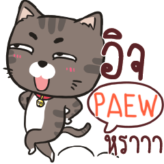 PAEW charcoal meow e