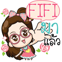 FIFI The glasses cute girl e