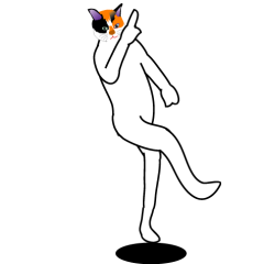 a dancing action message 2.