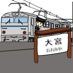 Railway station(Keihin Tohoku Line1)