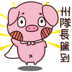 Coco Pig -Name stickers - Chou leader