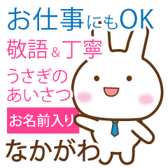 nakagawa,polite greetings Rabbit