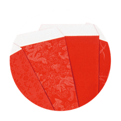 RED ENVELOPE 8 STICKERS