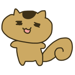 Soft and loosely squirre