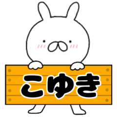 A dedicated name rabbit Koyuki