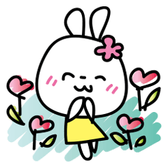 LOVE!! cute White Rabbit 3 [Chinese]