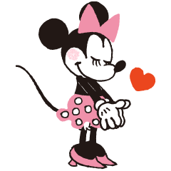 Minnie Mouse Line Stickers Line Store