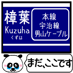 Inform station name of Kyoto Osaka line5