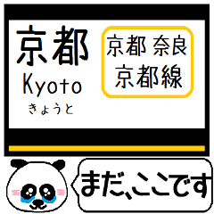 Inform station name of Kyoto line8