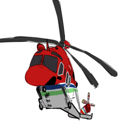 Helicopter Sticker 4