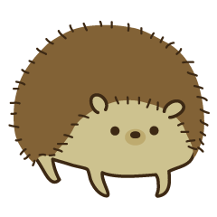 Hedgehog Sticker..