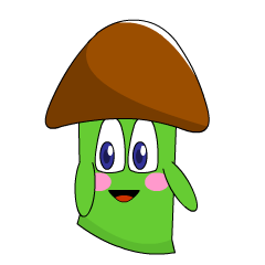 kura the green mushroom
