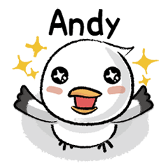 小鷗翻轉日誌2.0 "Andy專屬"姓名貼圖